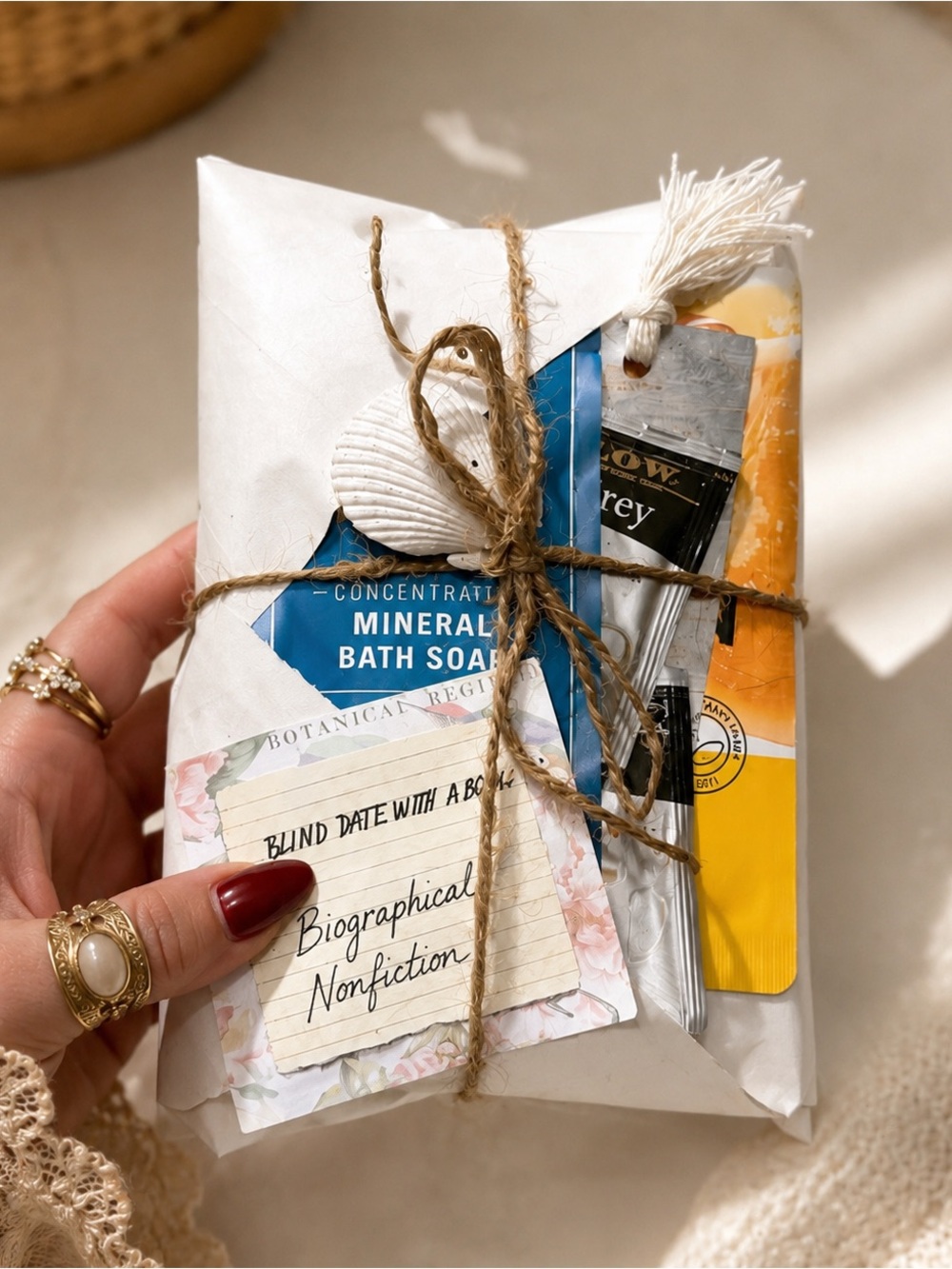 Biographical Nonfiction Book | Blind Date with a Book | Mystery Book Gift Box